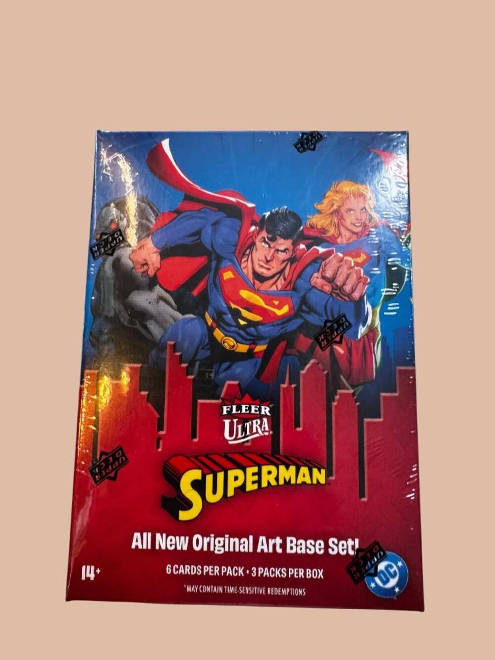 Fleer Ultra Superman Trading Card Blaster Box, 3 Packs